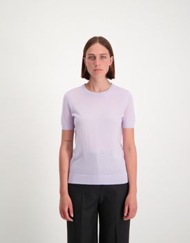Pull short sleeve lilac