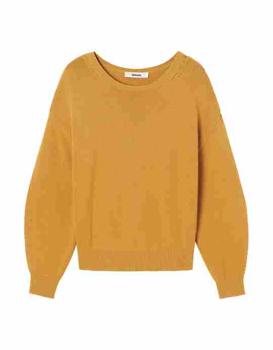 Relaxed cotton sweater