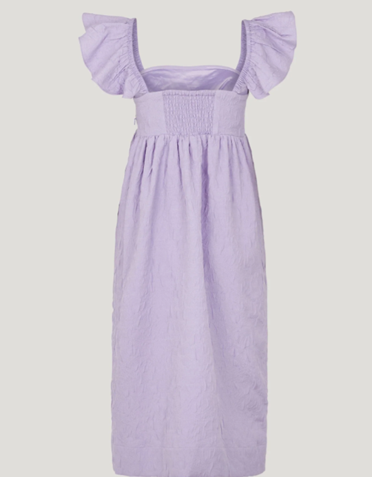 Ashaki midi dress lavendel