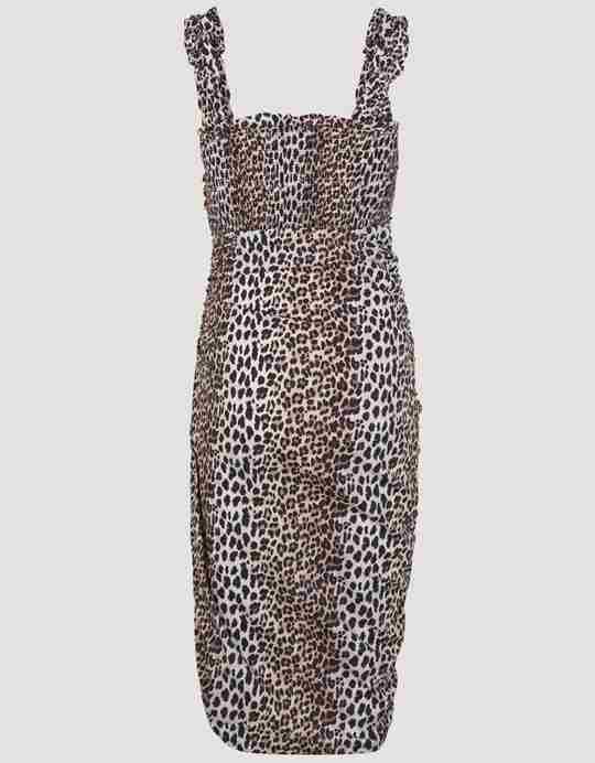 Dassy tight dress leopard