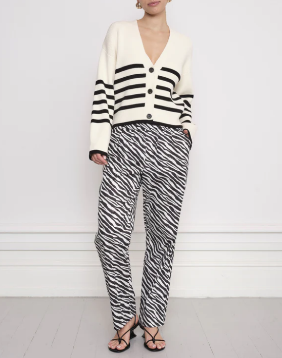 Kira pants zebra print