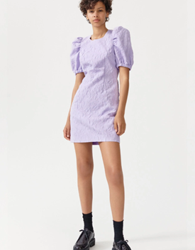 Arissa mini dress puff lavendel