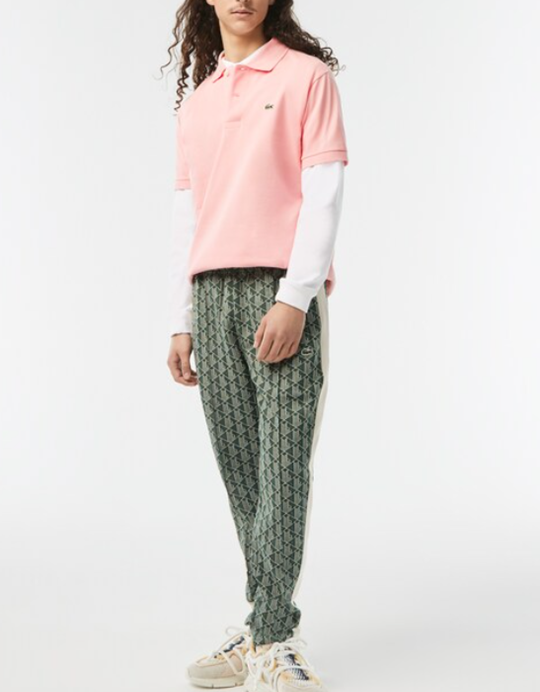 Polo Lacoste classic fit pink