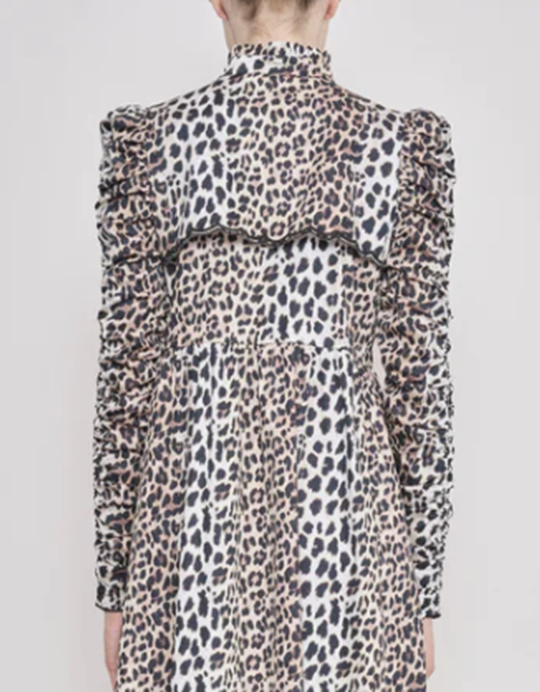 Emily dress leopard