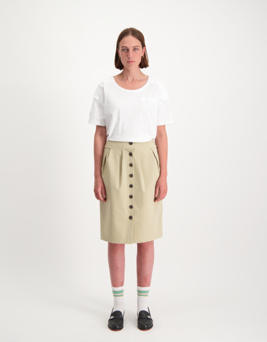 Skirt buttons Prada