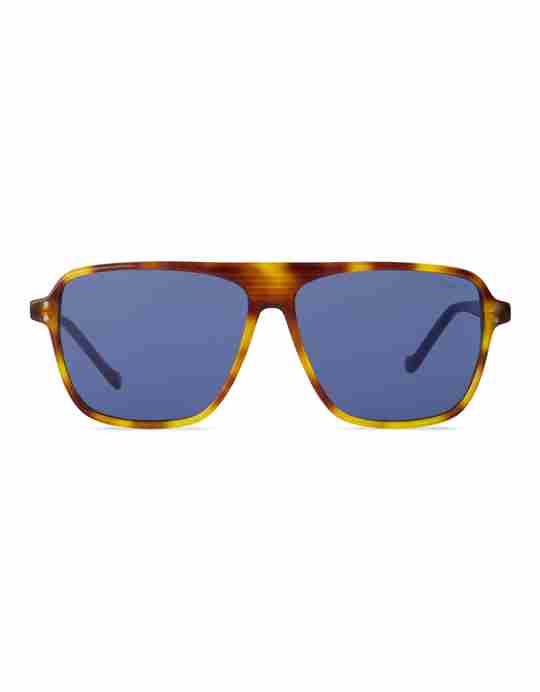 Hackett square sunglasses brown