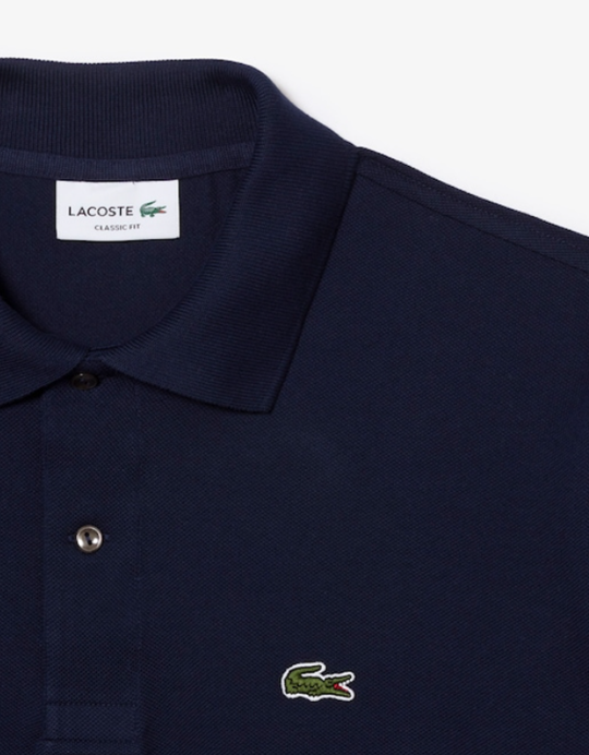 Polo Lacoste classic fit navy