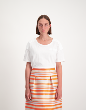 Stripe fancy skirt